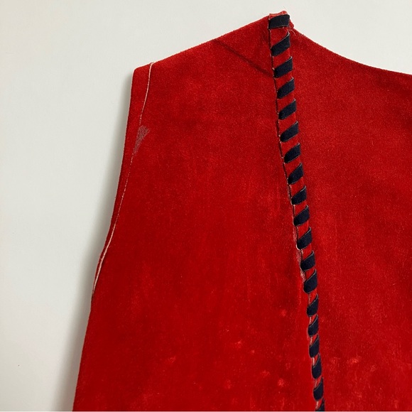 VINTAGE 70’s suede fringe vest - Picture 3 of 5
